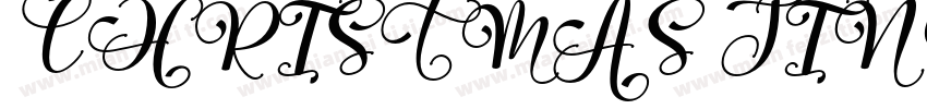 CHRISTMAS JINGLE Regular字体转换